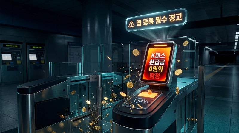 매달 10만 원씩 찍었는데 환급금 0원? K패스 발급 후 90%가 깜빡해 지난달 돈 날린 이유