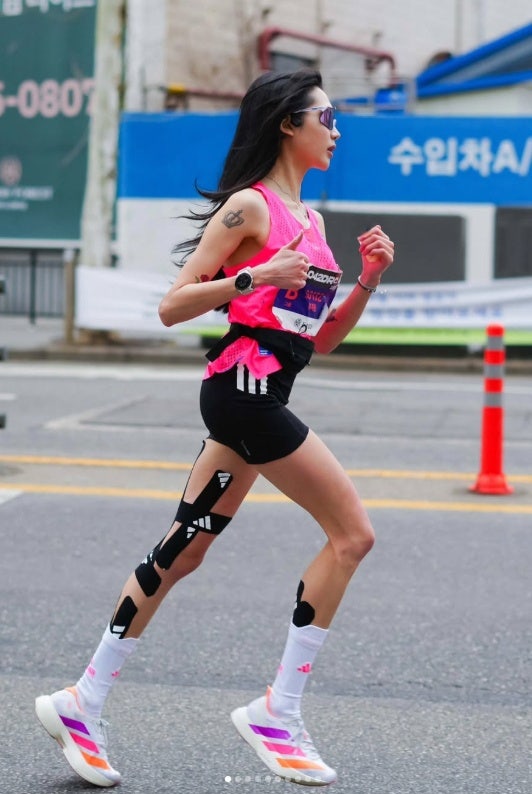 유지원 KAIST, 서울레이스 비보, 하프코스 결승선 500m 앞두고 안타까운 사고