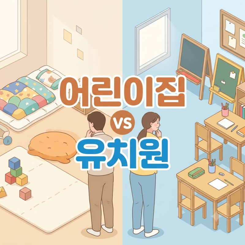 2027 유치원 입학 준비 0편 - 아무것도 몰랐던 워킹맘 엄마의 어린이집 vs 유치원 고민 기록
