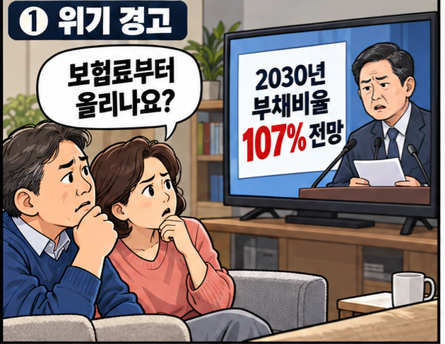 건보 부채비율 107% 전망, 보험료 인상 전에 공개해야 할 것들