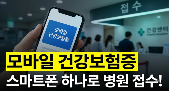 병원갔는데 신분증 없을 때는 모바일 건강보험증으로 해결하세요 (+어플설치 방법 총정리)