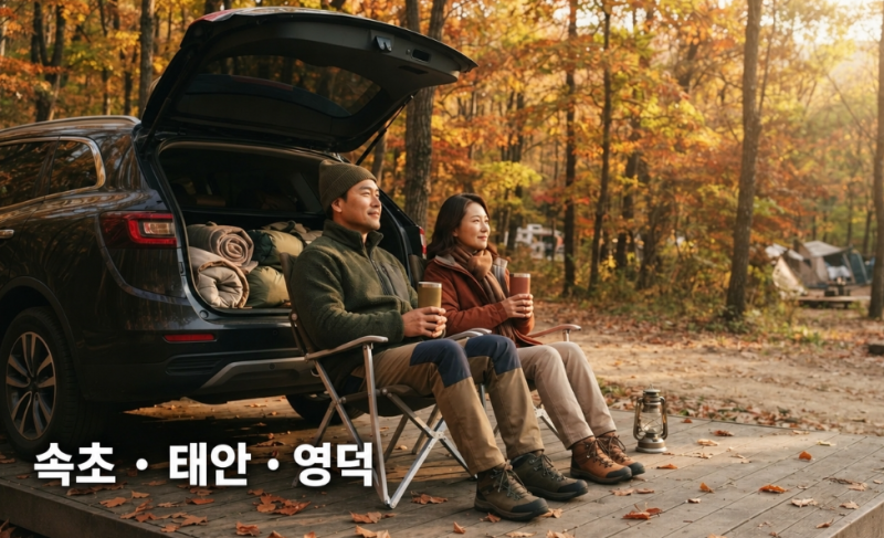 차박지 속초·태안·영덕 가을 추천, 야영 가능한 곳만 골랐어요 (설악산·몽산포·고래불)