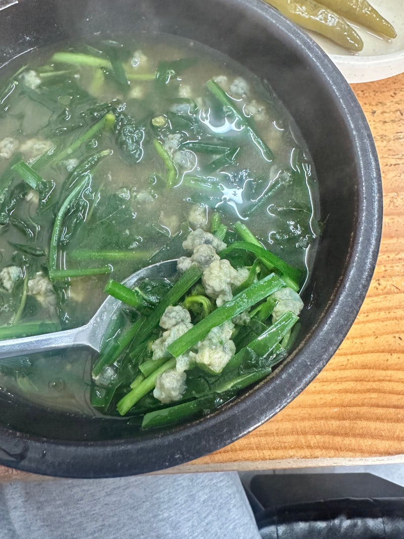 [화곡동 까치산역] 속풀이 끝판왕 '청천 올갱이해장국 부추/아욱 섞어서' 찐로컬 맛집