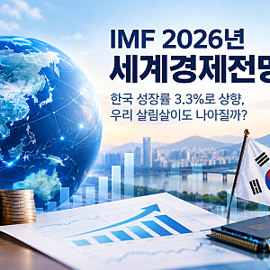 IMF 한국 성장률 3.3%로 상향, 우리 생활에 미치는 영향은?