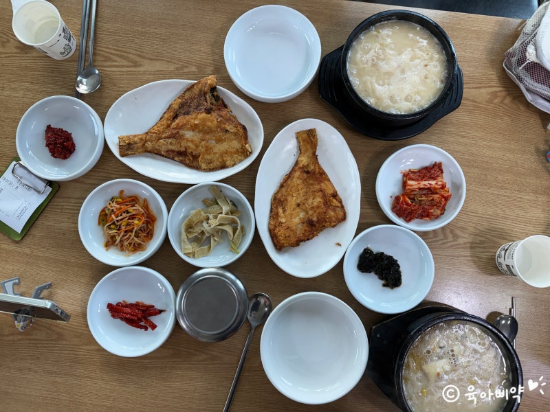 양양 현지인 맛집 감나무식당, 아이와 아침식사로 든든한 황태 해장국