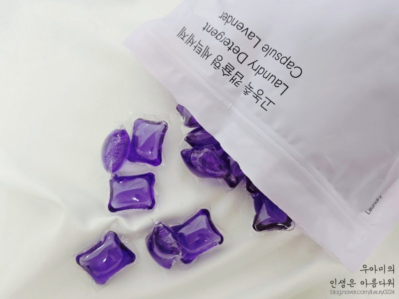 드럼세탁기 중성 일반 캡슐 세제 추천 제품으로 간편하게 세탁!