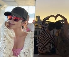 김혜수, 이탈리아 해안가서 선보인 드레스 자태… 시상식 연상케 하는 압도적 아우라