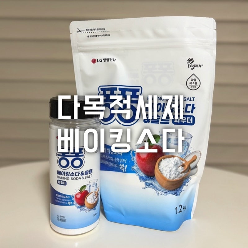 베이킹소다 주방세제 퐁퐁 베이킹소다솔트 파우더