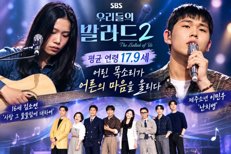 우리들의 발라드2 1화 후기｜16세 김소연 '사랑 그 쓸쓸함에 대하여', 제주소년 이민우 '난치....