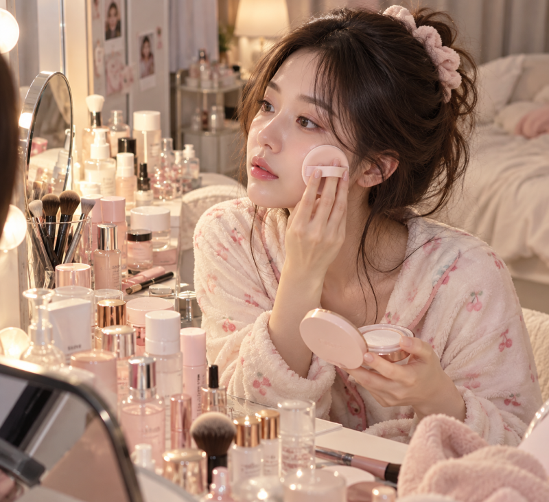 티파니·이나연·에이미가 선택한 1위 쿠션 급하게 발라도 들뜸 없이 은은한 윤광 이게 비결....
