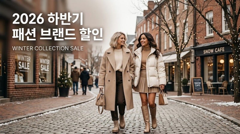 [2026 하반기] 패션 브랜드 할인 총정리! 탑텐, 무신사, 유니클로, 자라, H&M 득템 일정