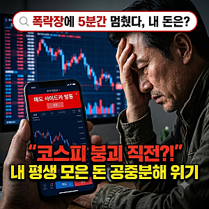 "IMF 때 생각나서 무섭네요" 장중 코스피 6000선 붕괴, '매도 사이드카'에 개미들이 분노한 진짜....