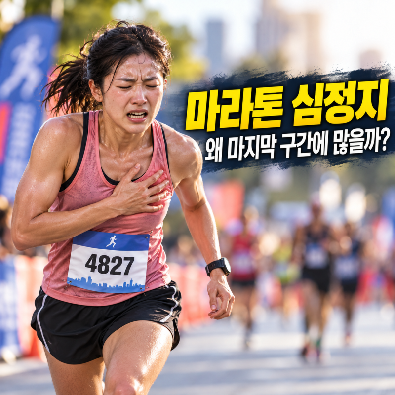 하프코스 결승선 500m 앞 사망한 20대 러너… 마라톤 심정지가 마지막 구간에 몰리는 이유