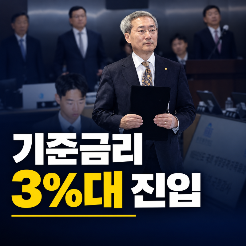 한은 기준금리 2개월 연속 인상, 늘어난 이자는 얼마일까