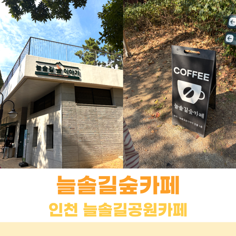 인천 늘솔길공원 숲체험과 산책하기 좋은 늘솔길숲카페 후기