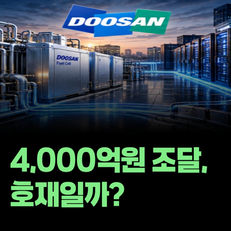 두산퓨얼셀 주가 전망, 3,000억원 전환사채 발행이 호재만은 아닌 이유