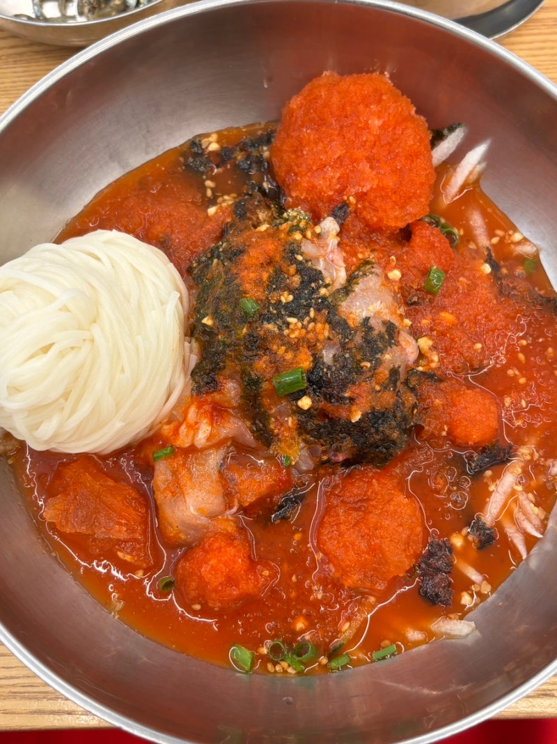 [포항가족여행] 포항 영일대 물회 맛집 환여횟집 전복죽 회덮밥 후기, 주차 웨이팅 정보
