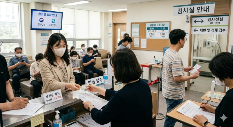 {보건증} 발급방법부터 준비물*검사비용*검사항목*발급기간까지 완벽정리▶인터넷발급