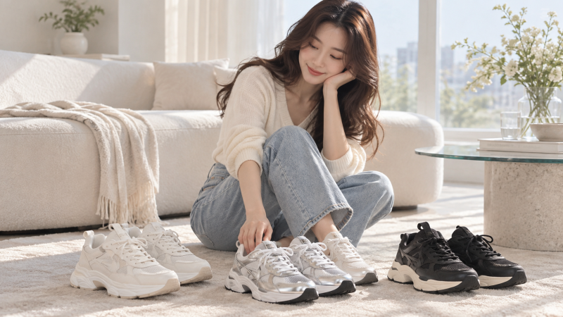 걷기 편한 나이키 여성 운동화 추천 5선, 데일리 화이트부터 실버·블랙 스니커즈까지