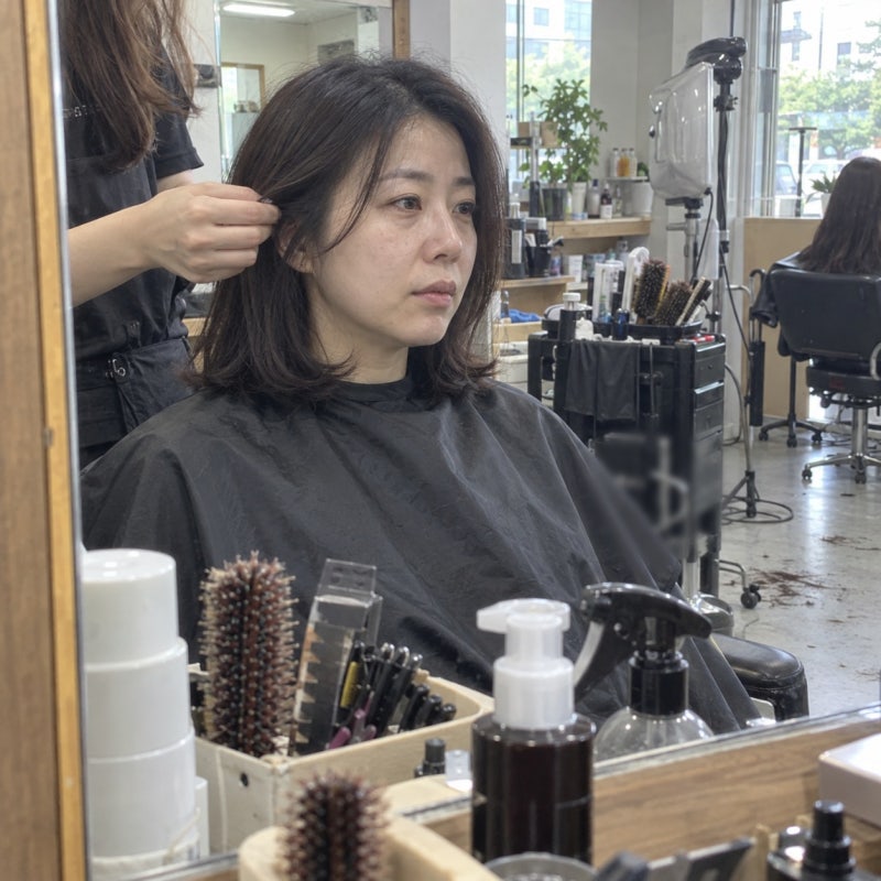 거지존 머리 안뻗치는법, 어깨 닿는 애매한 길이 묶는법·펌·기르는 팁