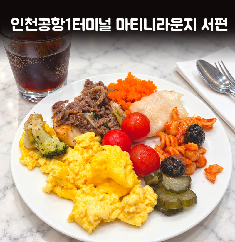 더라운지앱 신한체크 카드 인천공항 1터미널 마티니라운지 서편