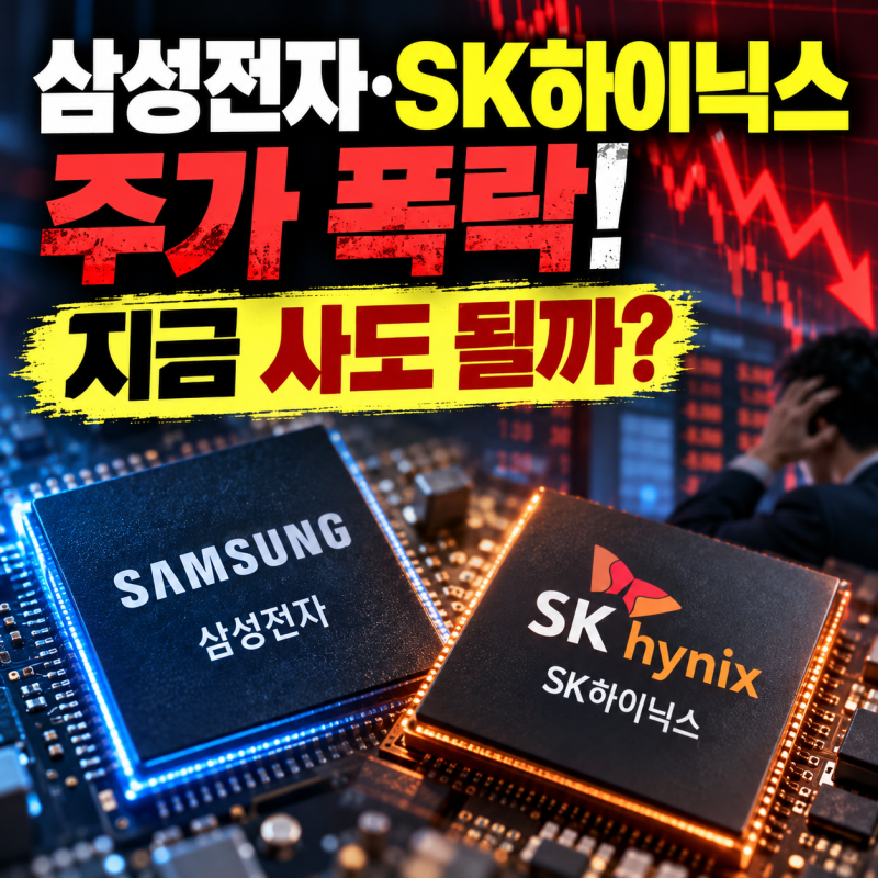 삼성전자·SK하이닉스 주가 폭락, 지금 사도 될까? 증권사 센터장 5인이 주목한 반등 조건