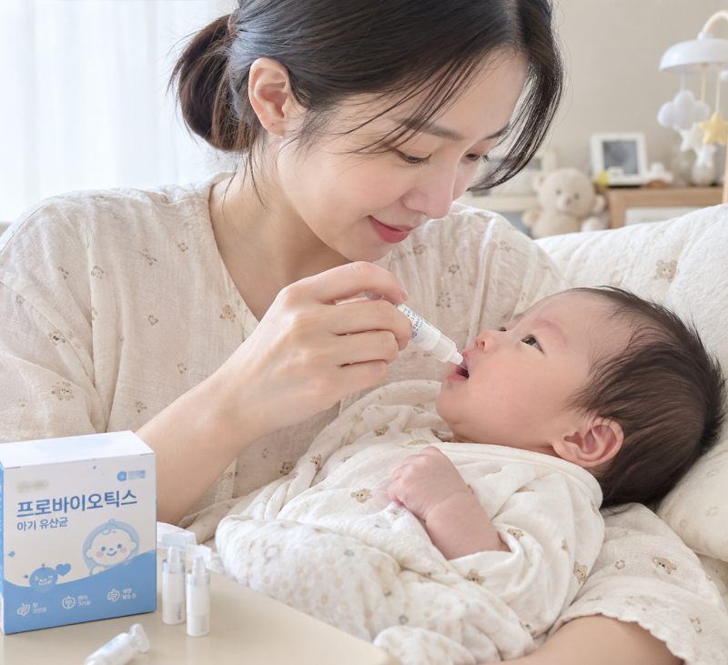 신생아 유산균 시기 및 먹이는 방법, 신생아유산균비타민D 고르는 법