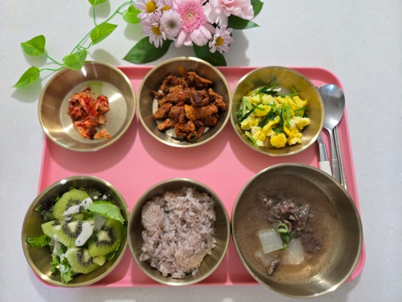 91세 어머님 환자식단 노하우 세심하게 챙기는 삼시세끼 담즙 배액관 유지 중 식단 기록
