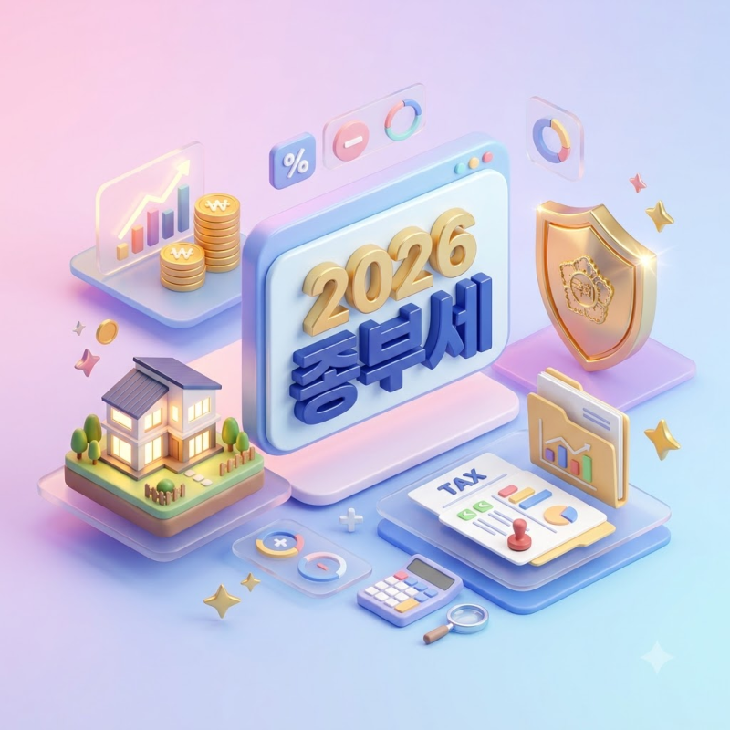 2026 종합부동산세 과세 기준 총정리, 1주택자 공제액과 대상자 확인법