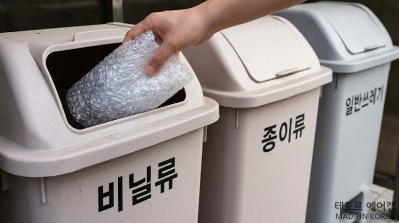 뽁뽁이 분리수거, 재활용될까? 테포르 에어캡 올바르게 버리는 방법