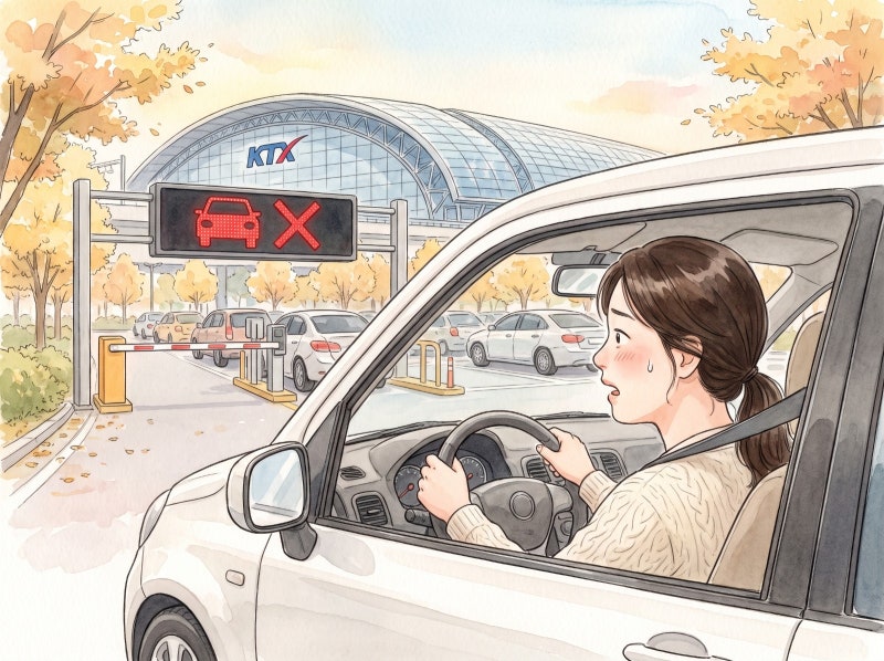광명역 KTX 주차장 완벽 가이드 | 연휴엔 C주차장도 만차, AK플라자 광명점 대체 주차 꿀팁 (요....