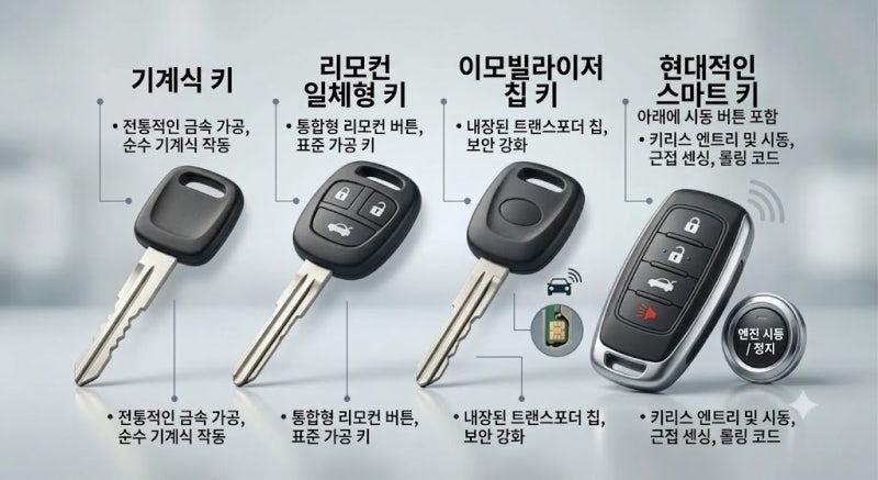 차키 모두 분실했을 때! 당황하지 말고 이렇게 해결하세요