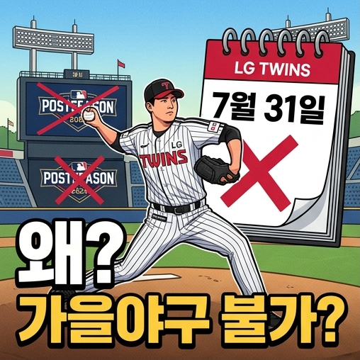 고우석 가을야구, LG 복귀했는데도 못 뛰는 이유