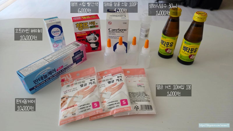 국민행복카드 바우처로 신생아 약국템 구매｜판테놀케어·챔프시럽·오트리빈 베이비 후기, ....