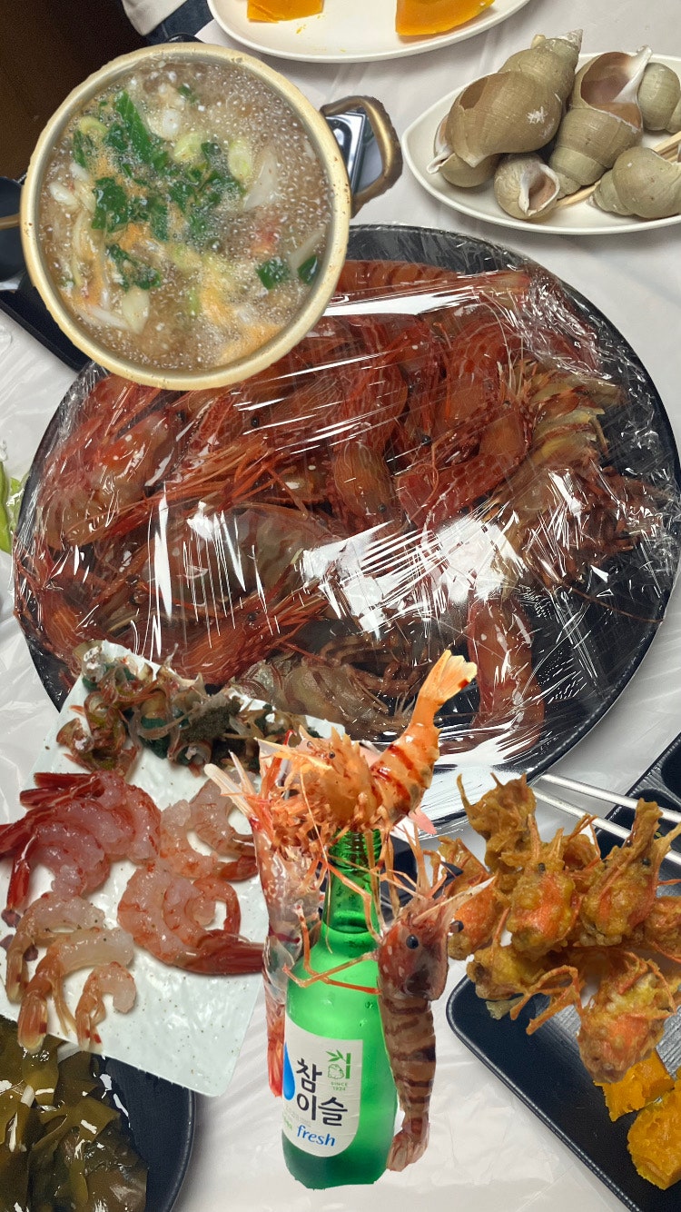 독도새우 가장 저렴하고 맛있게 먹은 울릉새우본가 울릉도필수방문코스