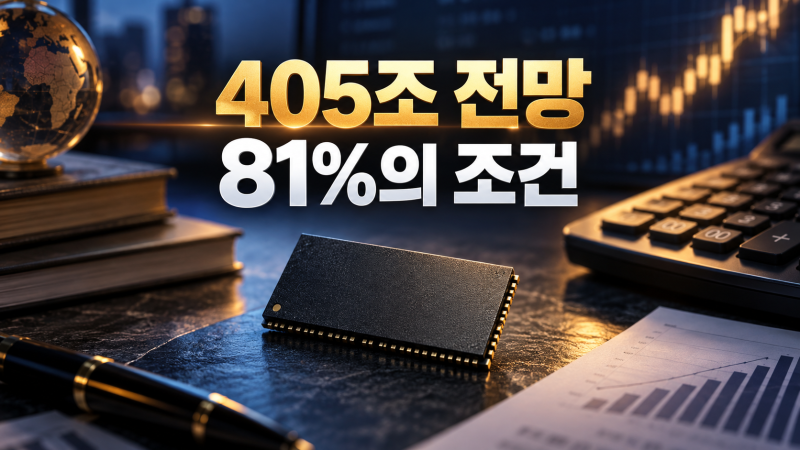 SK하이닉스 405조 전망, 81% 이익률은 가능할까?