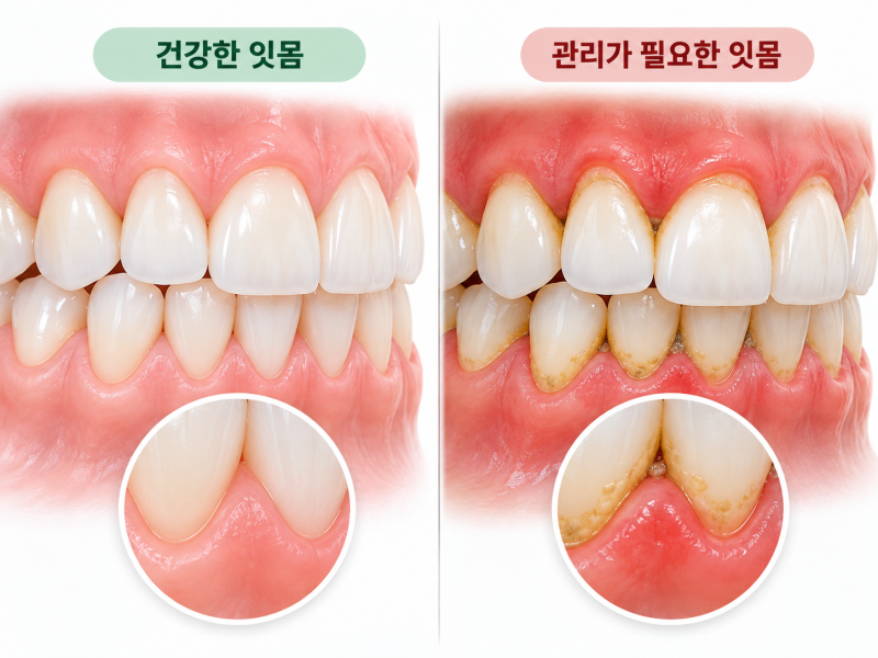 만성 복합치주염, 잇몸이 아프지 않아도 확인이 필요한 이유