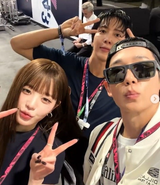 장원영 정해인 정용화 싱가포르 F1 현장서 포착된 이유와 스타일