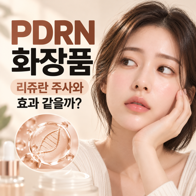 PDRN 화장품 효과 있을까? 리쥬란 주사와 차이 총정리