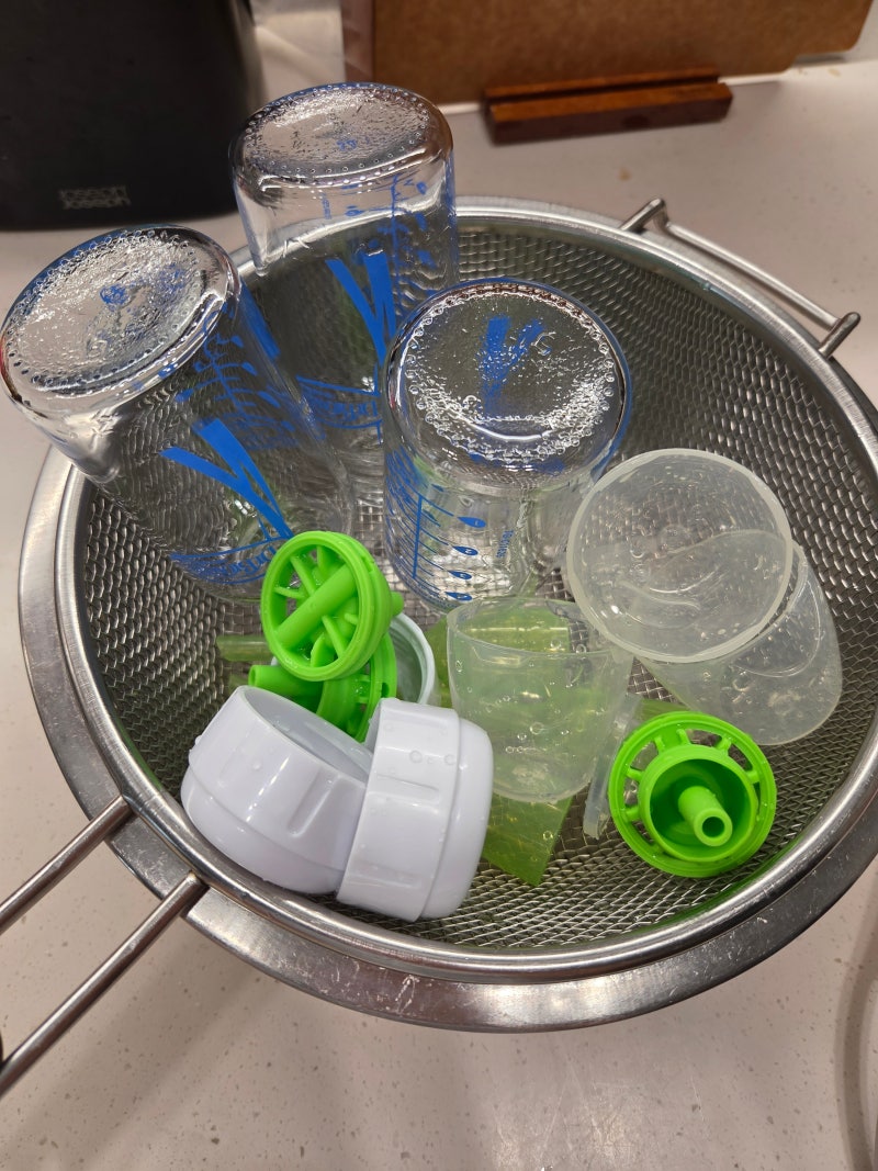 연구원 출신 엄마의 젖병 열탕 소독하기 - 닥터브라운 젖병