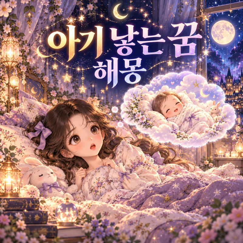 아기 낳는 꿈 해몽 상황별 의미와 길흉 총정리