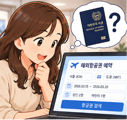 여권 없이 해외항공권 예약 가능할까? 여권 발급 전 예매와 재발급 시 주의사항