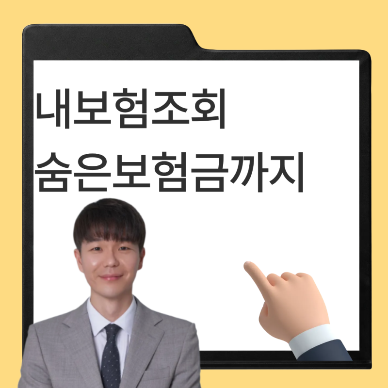 내보험조회 방법, 가입내역부터 숨은보험금까지 어디서 확인할까?