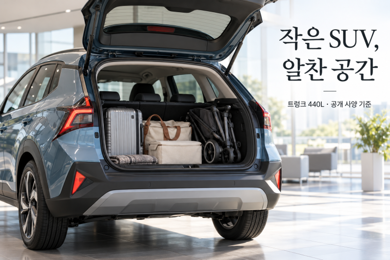 “작은 SUV에 이 정도까지?”…현대차 신형 바이욘, 하이브리드도 예고