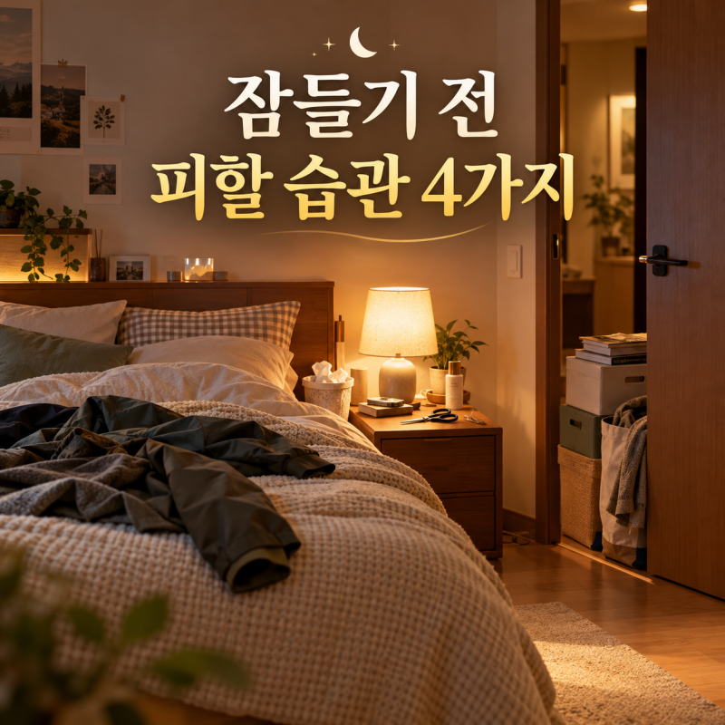 “잠들기 전 이 행동이 복을 내쫓는다고?” 풍수지리사도 침실에서 피한다는 습관 4가지
