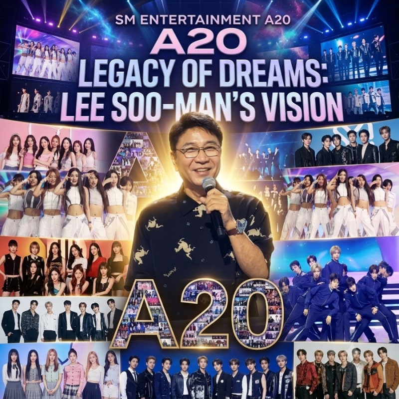 이수만 A2O 신인 그룹 데뷔, 올해 74세 근황에 깜짝…보아 제시카 얼굴 스엠상 대거 출격