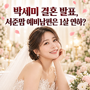 서준맘 박세미 결혼 발표, 1살 연하 예비신랑 누구? 나이와 근황