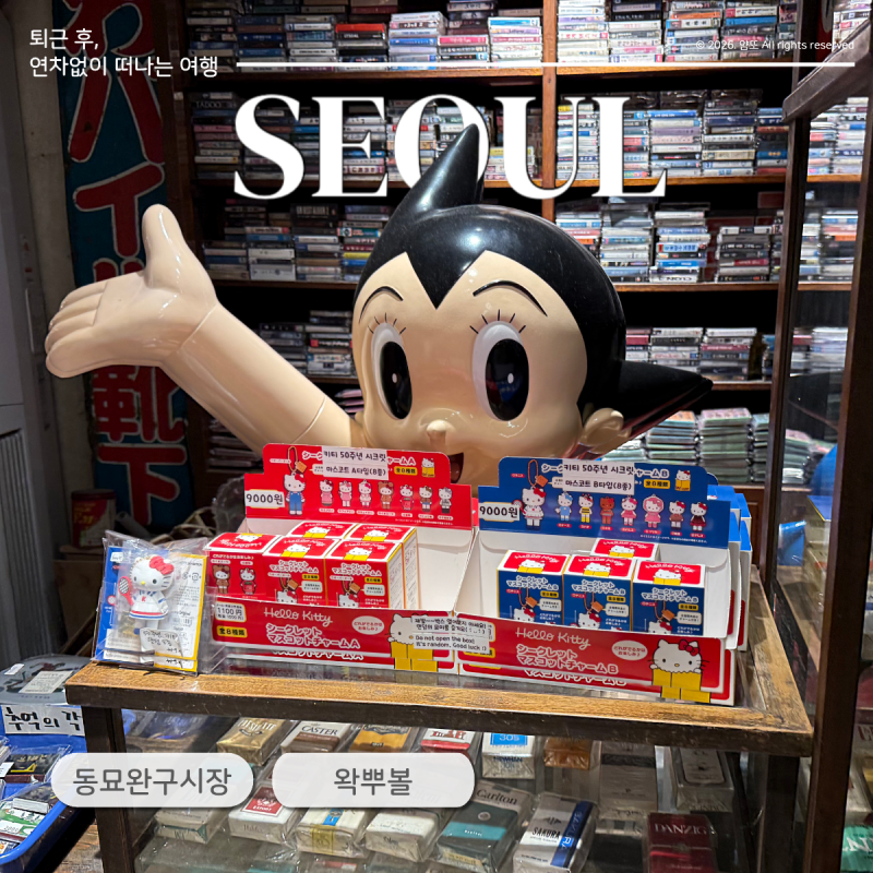 서울 동묘 완구거리 왁뿌볼 말랑이 성지 주말 방문후기