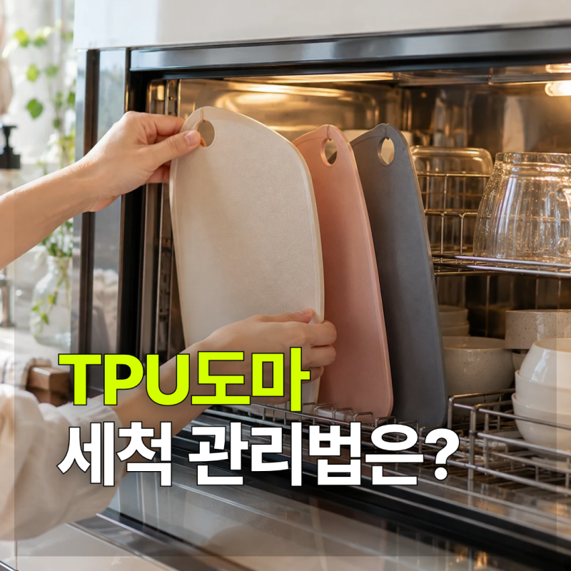 TPU도마 소독, 열탕·식기세척기 되나요? 헷갈리는 관리법 정리