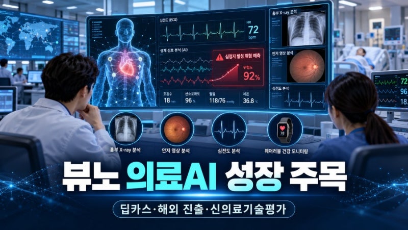 뷰노 주가 전망 유상증자 신의료기술평가